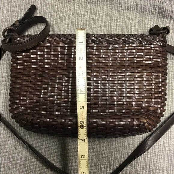 Talbots Brown Crossbody Woven Bag Set - Picture 9 of 10